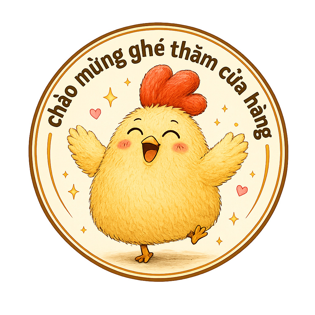 Logo Gà Chăm Chỉ